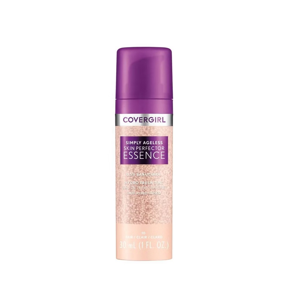 (2)Covergirl Simply Ageless Skin Perfector Essence Foundation 10 FAIR - Picture 3 of 6